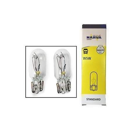 ΛΑΜΠΑ 24V 5W ΑΚΑΛΥΚΗ  10ΤΜΧ